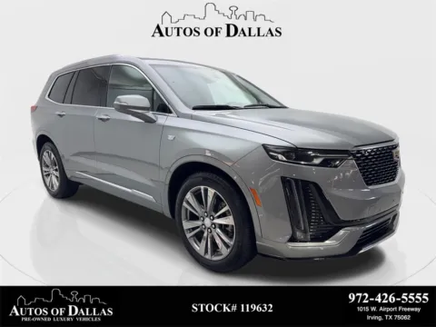 Silver 2025 Cadillac XT6 Premium Luxury NAV,CAM,PANO,HTD STS,BLIND SPOT for sale in Irving, TX