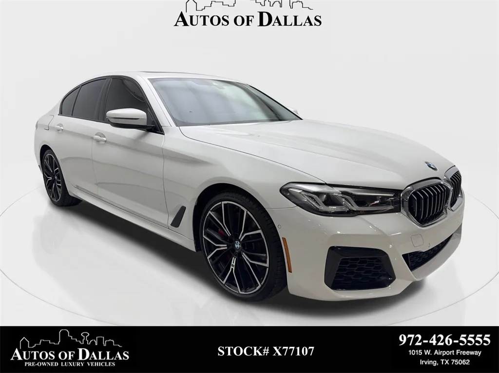 2022 BMW 5 Series 540i M SPORT,NAV,CAM,SUNROOF,HEADS UP,20" M WLS for sale in Irving, TX