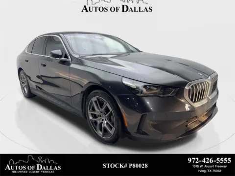 Gray 2024 BMW i5 eDrive40 NAV,CAM,SUNROOF,HTD STS,BLIND SPOT,19" WL for sale in Irving, TX