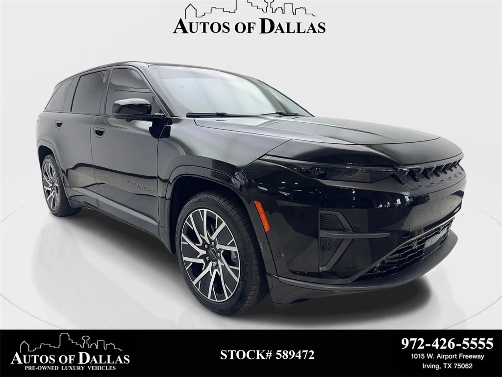 Black 2025 Jeep Wagoneer S Limited NAV,CAM,PANO,HTD STS,BLIND SPOT,20" WLS for sale in Irving, TX