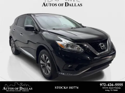 Black 2017 Nissan Murano S for sale in Irving, TX
