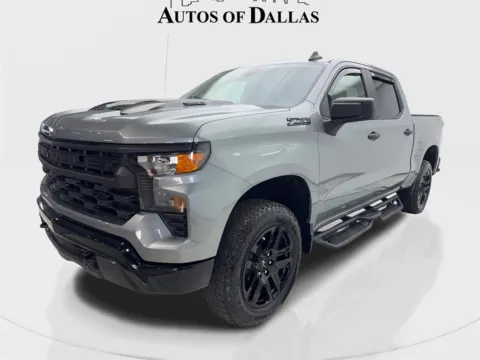 Photos of 2025 Chevrolet Silverado 1500 Custom Trail Boss NAV,CAM,LANE ASST,20" WHLS for sale in Irving, TX at Autos of Dallas - Irving