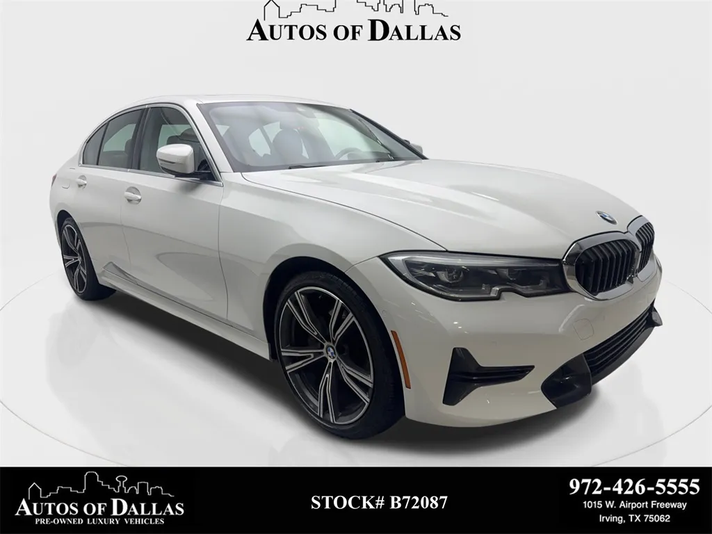 2021 BMW 3 Series 330i SPORT LINE,NAV,CAM,SUNROOF,BLIND SPOT,HEAD-UP