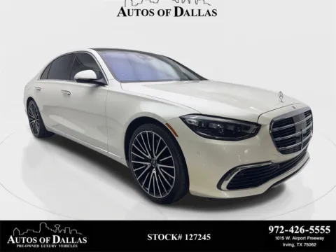 White 2022 Mercedes-Benz S-Class S 580 for sale in Irving, TX