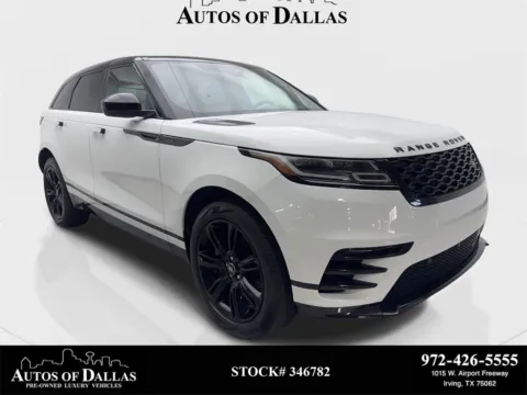 White 2022 Land Rover Range Rover Velar P250 R-Dynamic S NAV,CAM,PANO,HTD STS,BLIND SPOT for sale in Irving, TX