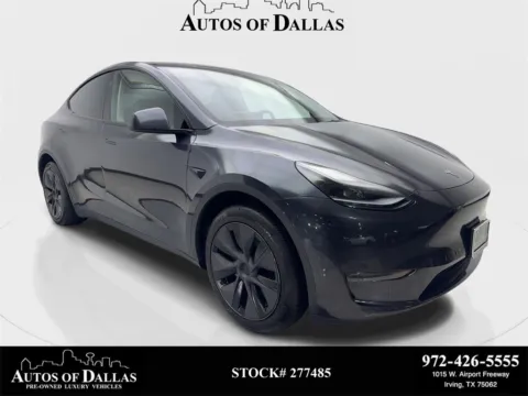 Gray 2025 Tesla Model Y Long Range NAV,CAM,PANO,HTD STS,BLIND SPOT,19" WLS for sale in Irving, TX