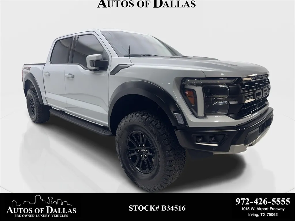 2025 Ford F-150 Raptor NAV,CAM,PANO,CLMT STS,BLIND SPOT,18" WLS for sale in Irving, TX