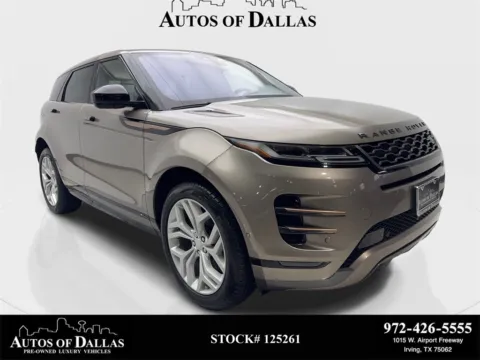 Brown 2021 Land Rover Range Rover Evoque R-Dynamic SE NAV,CAM,PANO,HTD STS,BLIND SPOT for sale in Irving, TX