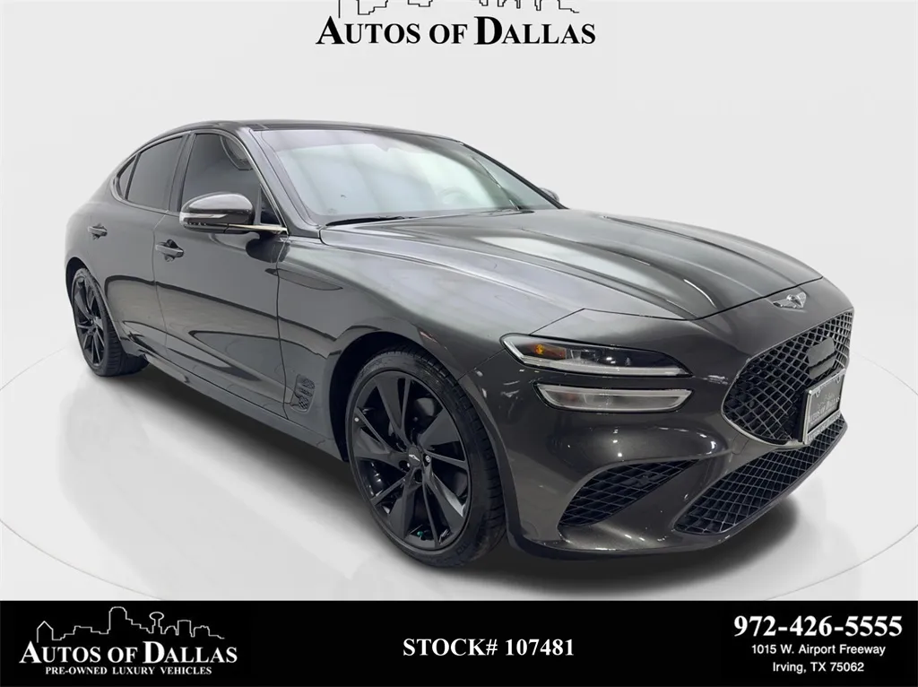2023 Genesis G70 2.0T NAV,CAM,PANO,HTD STS,BLIND SPOT,19" WHLS for sale in Irving, TX