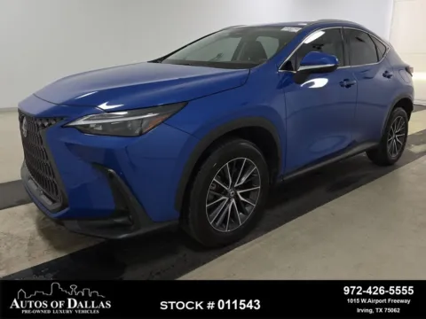 Blue 2024 Lexus NX 250 NAV,CAM,SUNROOF,HTD STS,BLIND SPOT,18" WLS for sale in Irving, TX