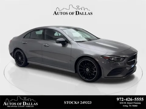Gray 2022 Mercedes-Benz CLA 250 for sale in Irving, TX