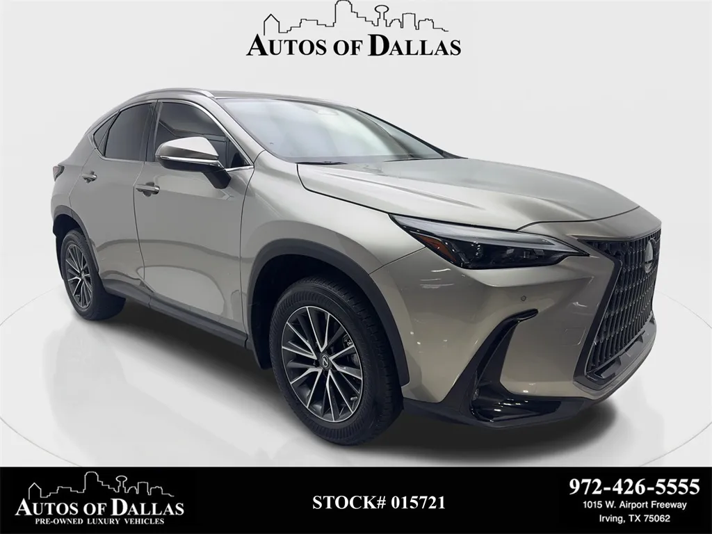 Silver 2022 Lexus NX 350 Premium NAV,CAM,SUNROOF,CLMT STS,BLIND SPOT for sale in Irving, TX