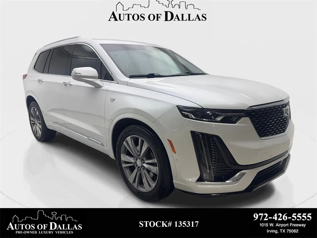 White 2021 Cadillac XT6 Premium Luxury for sale in Irving, TX