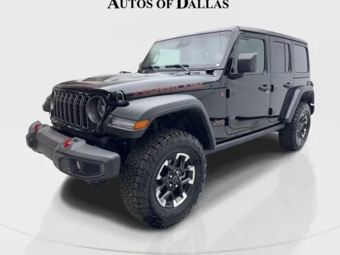 Photos of 2025 Jeep Wrangler Rubicon CAM,PARK ASST,17" WHLS for sale in Irving, TX at Autos of Dallas - Irving
