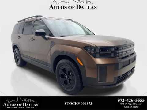 Brown 2024 Hyundai Santa Fe XRT NAV,CAM,PANO,HTD STS,BLIND SPOT,3RD ROW for sale in Irving, TX