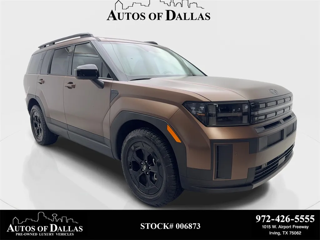 Brown 2024 Hyundai Santa Fe XRT NAV,CAM,PANO,HTD STS,BLIND SPOT,3RD ROW for sale in Irving, TX