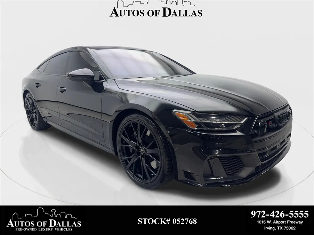 Black 2022 Audi S7 2.9T Premium Plus NAV,CAM,SUNROOF,BLIND SPOT,21" W for sale in Irving, TX