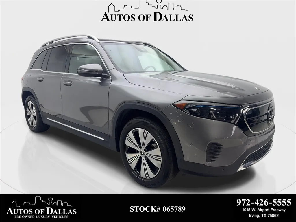 Gray 2023 Mercedes-Benz EQB 300 NAV,CAM,PANO,HTD STS,BLIND SPOT for sale in Irving, TX