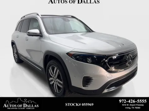 Silver 2023 Mercedes-Benz EQB 300 NAV,CAM,PANO,HTD STS,BLIND SPOT for sale in Irving, TX