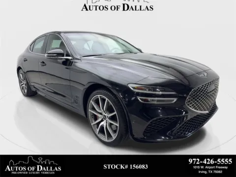 Black 2025 Genesis G70 2.5T NAV,CAM,HTD STS,BLIND SPOT,19" WLS for sale in Irving, TX
