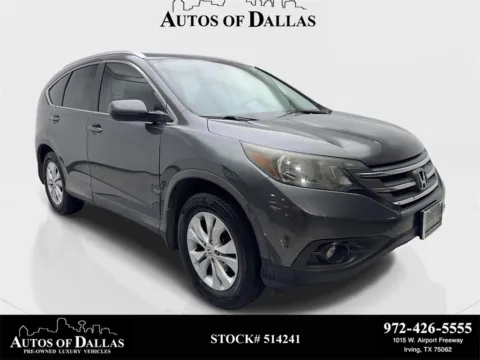 Silver 2013 Honda CR-V EX-L for sale in Irving, TX