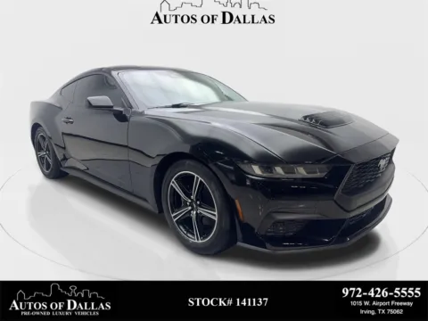 Black 2024 Ford Mustang EcoBoost for sale in Irving, TX