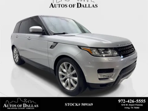 Silver 2015 Land Rover Range Rover Sport 3.0L V6 Supercharged HSE for sale in Irving, TX