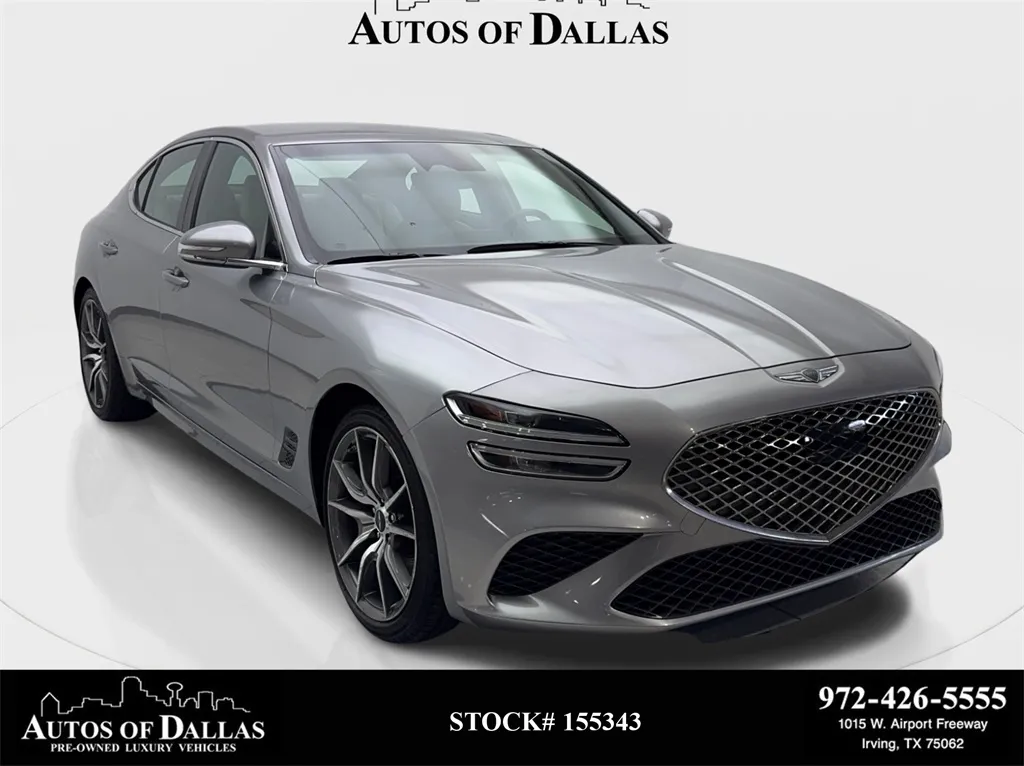 2025 Genesis G70 2.5T NAV,CAM,HTD STS,BLIND SPOT,19" WHLS