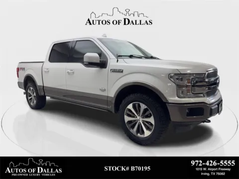 White 2018 Ford F-150 King Ranch for sale in Irving, TX