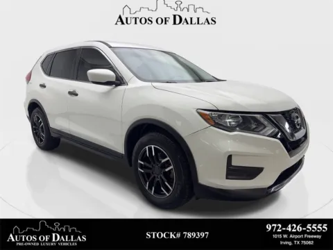 White 2017 Nissan Rogue S for sale in Irving, TX