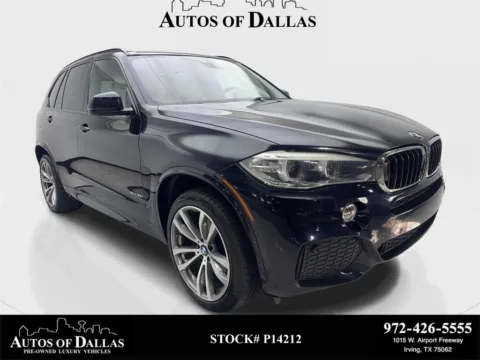 Black 2015 BMW X5 xDrive35i for sale in Irving, TX