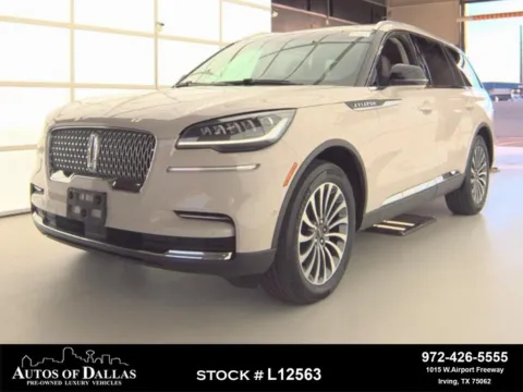 Unknown 2022 Lincoln Aviator Reserve LUXURY PKG,NAV,CAM,PANO,CLMT STS,3RD ROW for sale in Irving, TX