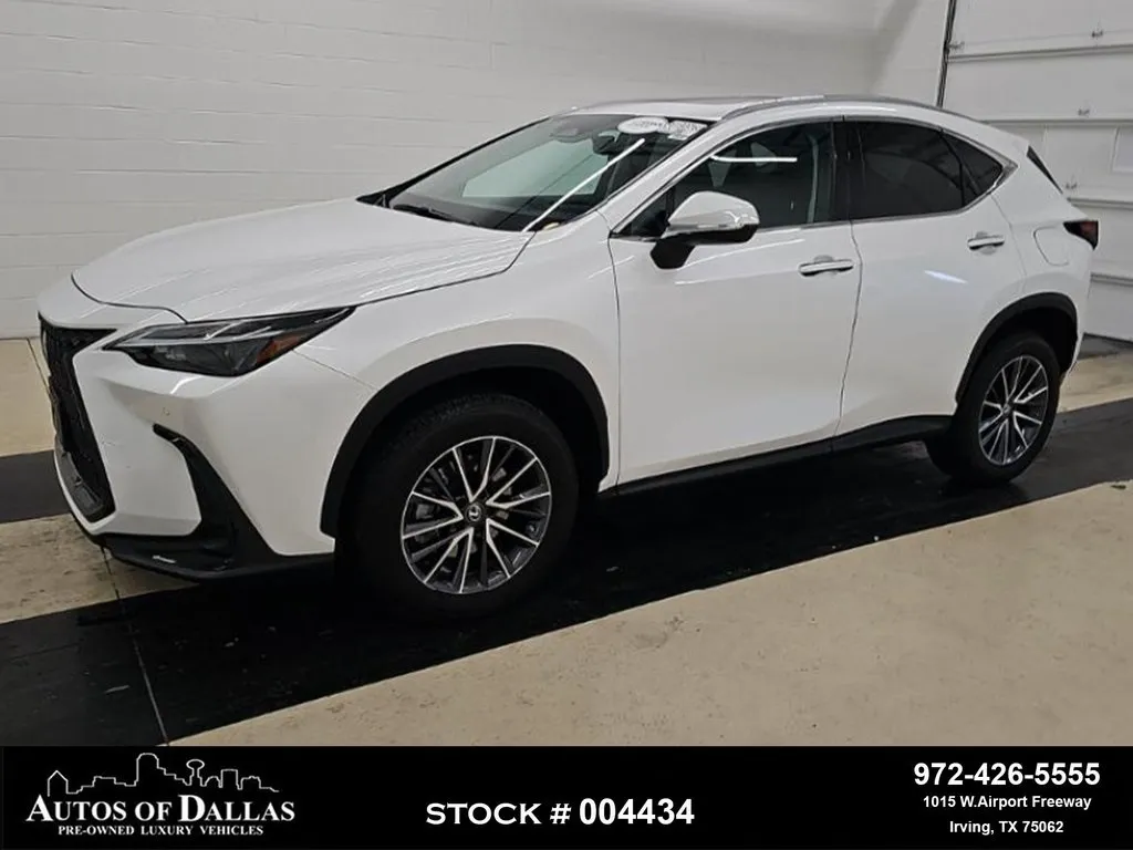 White 2023 Lexus NX 250 Premium NAV,CAM,SUNROOF,CLMT STS,BLIND SPOT for sale in Irving, TX