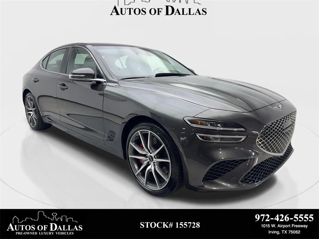 2025 Genesis G70 2.5T NAV,CAM,HTD STS,BLIND SPOT,19" WHLS