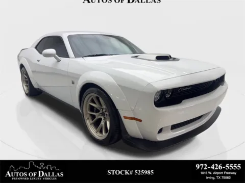 White 2023 Dodge Challenger R/T Scat Pack Widebody for sale in Irving, TX