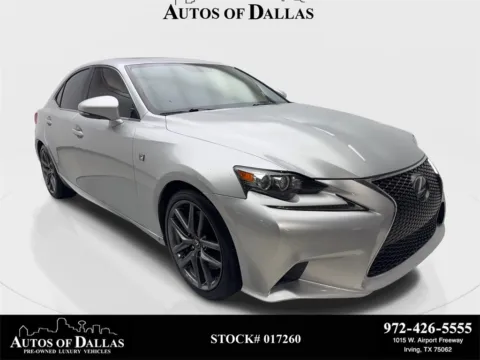 Silver 2016 Lexus IS 200t for sale in Irving, TX