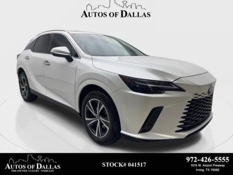 White 2024 Lexus RX 350 Premium NAV,CAM,SUNROOF,CLMT STS,BLIND SPOT for sale in Irving, TX