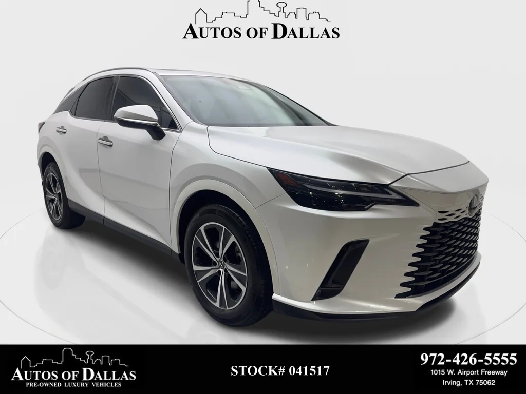 White 2024 Lexus RX 350 Premium NAV,CAM,SUNROOF,CLMT STS,BLIND SPOT for sale in Irving, TX
