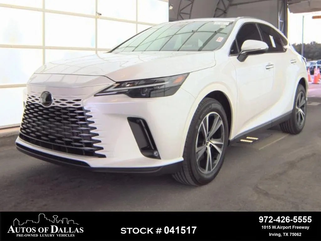 White 2024 Lexus RX 350 Premium NAV,CAM,SUNROOF,CLMT STS,BLIND SPOT for sale in Irving, TX