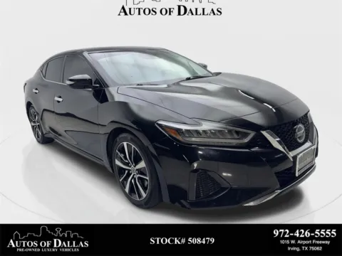 Black 2022 Nissan Maxima SV for sale in Irving, TX