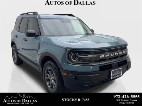 Blue 2021 Ford Bronco Sport Big Bend for sale in Irving, TX