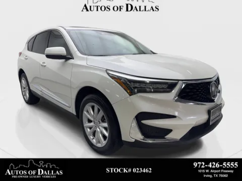 White 2019 Acura RDX for sale in Irving, TX