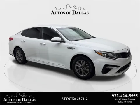 White 2020 Kia Optima LX for sale in Irving, TX