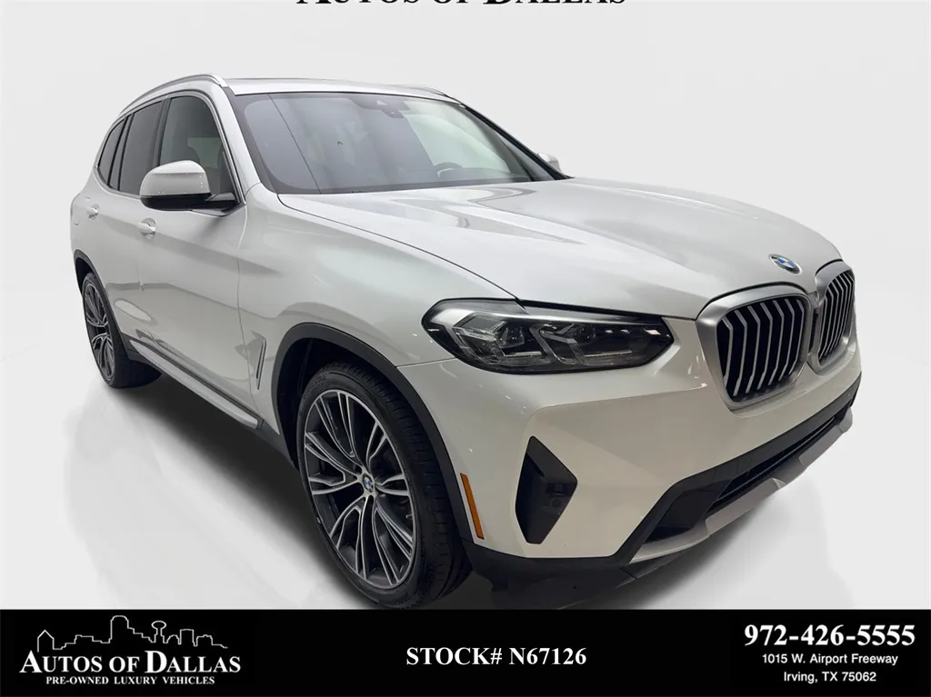 2023 BMW X3 sDrive30i NAV,CAM,PANO,HTD STS,BLIND SPOT,21" WHLS for sale in Irving, TX