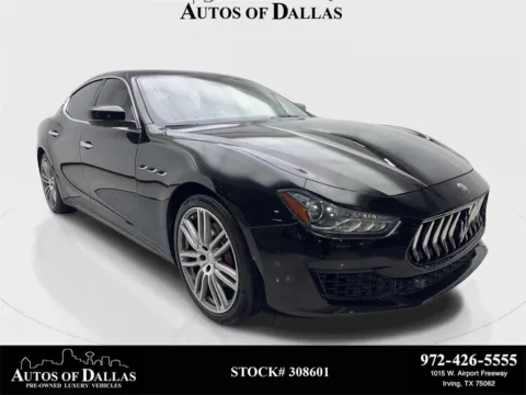 Black 2019 Maserati Ghibli for sale in Irving, TX