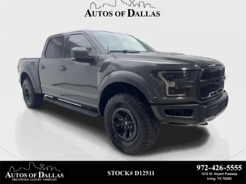 Gray 2018 Ford F-150 Raptor for sale in Irving, TX