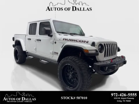 White 2021 Jeep Gladiator Rubicon for sale in Irving, TX