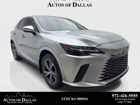 Silver 2023 Lexus RX 350 Premium NAV,CAM,CLMT STS,BLIND SPOT,19" WLS for sale in Irving, TX