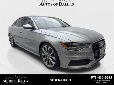 Gray 2015 Audi A6 3.0T Premium Plus for sale in Irving, TX