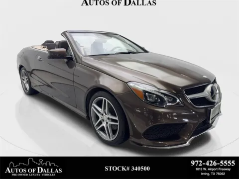 Yellow 2016 Mercedes-Benz E-Class E 400 for sale in Irving, TX